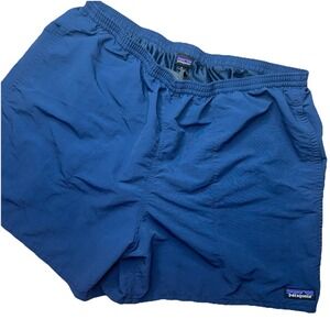 Patagonia Shorts Mens XL Blue Baggies Swim Trunks Nylon Mesh Lined Outdoors